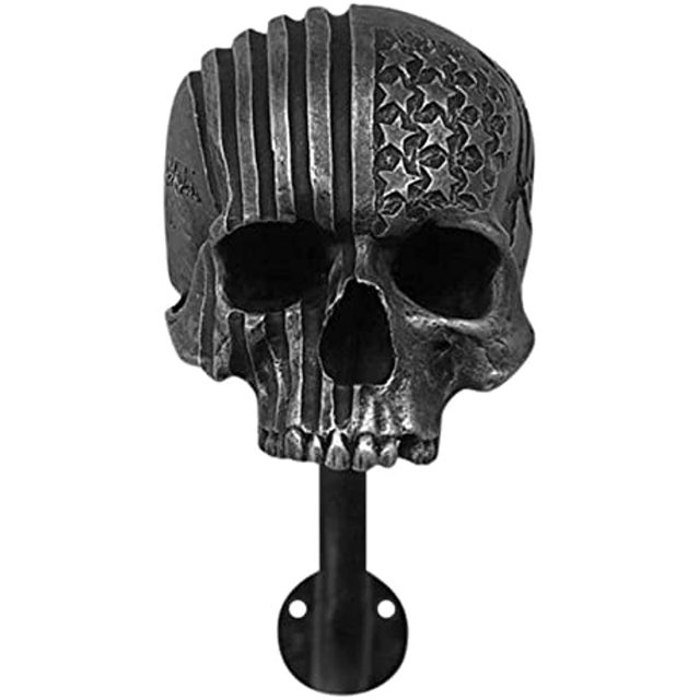 Motorcycle Helmet Holder for Home Office Decoration Wall Mount Rack & Jacket Hook Gift for Motorcycle Bikers