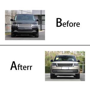 Kit carrosserie Facelift Refit pour Land Rover Range Rover IV L405 Vogue <span class=keywords><strong>2013</strong></span> 2014 2015 2016 2017 mise à niveau vers 2023 2024 dernier Style - Product Image 2