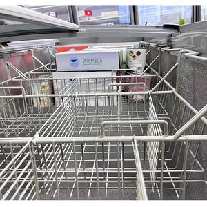 Refrigerador congelador isla profunda MARISCOS CONGELADOS pantalla comercial refrigeración supermercado - Product Image 4