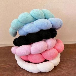 En gros Accessoires coréens : Bandeaux de spa en tissu éponge à rayures unisexe, serviette de soin du visage et bandeau de maquillage - Product Image 3