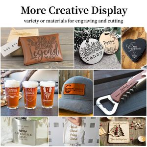 Kit de Extensión de Área de Grabado para Grabador Láser <span class=keywords><strong>A20</strong></span> S20 X20 Pro, Accesorios, Varilla de Expansión del Eje Y para Madera/Acrílico/Piedra - Product Image 5