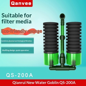 Filtro de Esponja Interno para Aquário Qanvee QS200A com Cabeça Dupla, Acessórios para Filtro Biológico de Aquário - Product Image 3