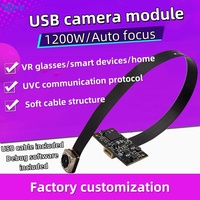 Modul Kamera USB Piksel Definisi Tinggi Auto Focus dengan Kabel FPC Tanpa Driver, Papan Pembagi, Pengambilan Gambar Visibilitas Tinggi