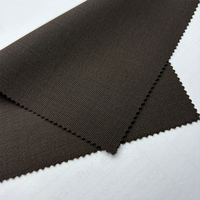 Tissu polyester respirant 170D pour jupes et pantalons, échantillon gratuit, tissu sergé spandex extensible dans les 4 sens