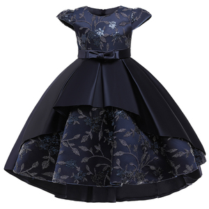 Robe d'été de haute qualité pour enfants, tenue de soirée, robe de demoiselle d'honneur, robe de cérémonie occidentale, robe de traîne pour anniversaire - Product Image 4