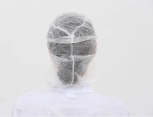 Topi Astro sekali pakai topi ruang Putih Non medis untuk penutup tudung pelindung pabrik makanan - Product Image 4