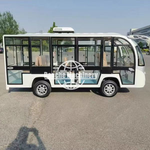 Coche turístico eléctrico de lujo de 8 plazas, pequeño recorrido ambiental con certificación CE para turistas - Product Image 1