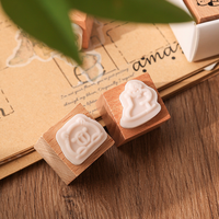 Ensemble de 9 timbres en bois combinés pour enfants