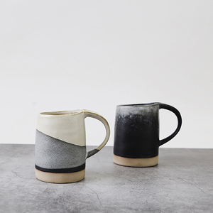 Mug en céramique de porcelaine japonaise antique moderne, réutilisable, écologique, compatible lave-vaisselle et micro-ondes, cadeau d'entreprise personnalisé - Product Image 4