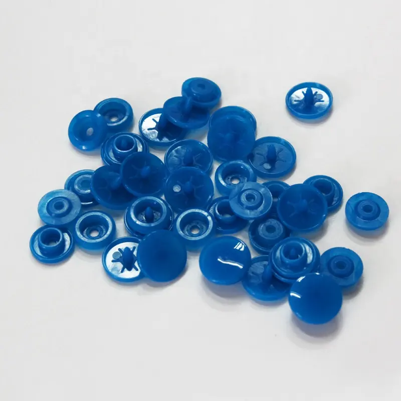 Factory direct colored clothes plastic snap button Hot Sale Colorful Eco-friendly Plastic Snap Buttons