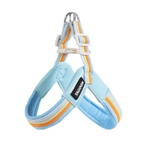 <span class=keywords><strong>Harnais</strong></span> <span class=keywords><strong>en</strong></span> maille respirante arc-<span class=keywords><strong>en</strong></span>-ciel avec laisse <span class=keywords><strong>en</strong></span> ruban doux <span class=keywords><strong>pour</strong></span> petits chiens - Product Image 6