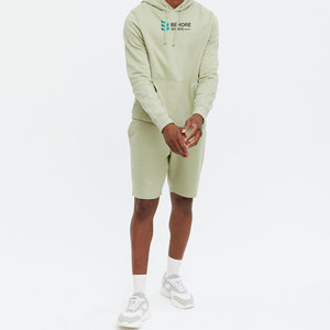 Sudadera con Capucha Personalizada para Hombre 2026, de Alta Calidad, Color Sólido, Diseño Personalizable, Estilo Deportivo Urbano, Poliéster/Algodón - Product Image 2
