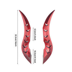 1 Par de Bocinas Decorativas para Techo de Coche, Adhesivas, Universales para Sedán, SUV y Camioneta - Product Image 2