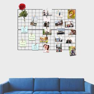 Indah rak topi logam Tampilan Berdiri dinding dipasang <span class=keywords><strong>Panel</strong></span> Grid untuk penggunaan pakaian - Product Image 4