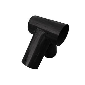 Braket baja logam kustom kualitas tinggi bingkai ayunan lapisan bubuk braket ujung untuk 100mm tiang ayunan Diameter - Product Image 4