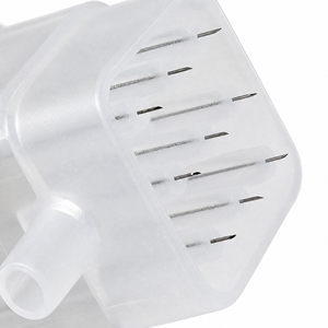 Aiguille de micro-<span class=keywords><strong>injection</strong></span> jetable professionnelle 32G à 9 broches en plastique pour <span class=keywords><strong>acide</strong></span> <span class=keywords><strong>hyaluronique</strong></span> et sérum vitaminique – Booster cutané indolore - Product Image 4