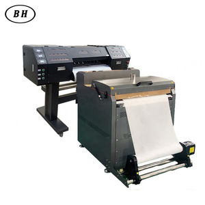 เครื่องพิมพ์ DTF DTG ความเร็วสูง 60 ซม. A2 ราคาประหยัด พร้อมฟิล์ม PET สำหรับถ่ายโอนความร้อน พิมพ์เสื้อยืด ป้ายสติ๊กเกอร์ แบบม้วนต่อม้วน พร้อมเครื่องเขย่าผง - Product Image 3