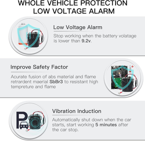 Có thể sạc lại xe ô tô động vật gặm nhấm Repeller rắn xe động cơ mui xe động cơ động vật gặm nhấm quốc phòng bẫy thoát khỏi động vật động cơ xe bảo vệ - Product Image 4
