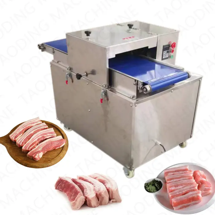 Machine à couper la viande de bœuf frais à changement de moule personnalisable mini machine à baconblock machine à trancher la viande congelée