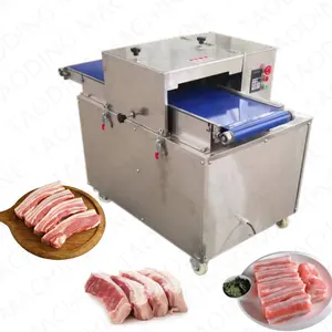 Mesin pemotong daging sapi mini, cetakan dapat disesuaikan berubah segar memenuhi pemotong mesin pengiris daging beku