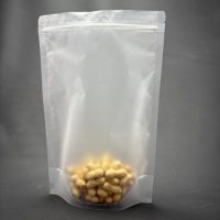 Sac refermable givré en matériau de qualité alimentaire, thermosoudé, réutilisable