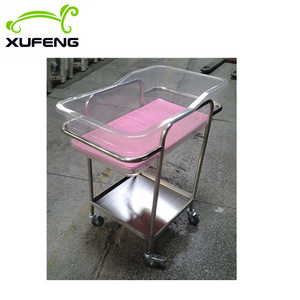 Cuna médica Xufeng de acrílico con barandillas, tipo hospital, para recién nacidos - Product Image 2