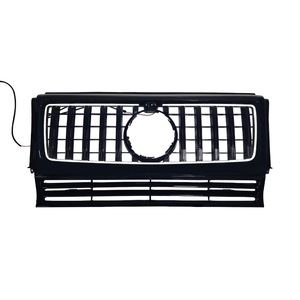 Rejilla Vertical Iluminada ABS Estilo GT para Mercedes-Benz Clase G W463, Repuesto para 2004-2018 - Product Image 2