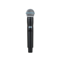 Microphone vocal professionnel QLXD24, QLXD4 double canal pour scène, microphone portable BETA58, micro-casque BETA87, système sans fil QLXD4