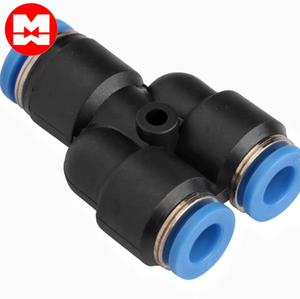 PW Haute Qualité Maxiworld Pneumatique Push-in Réducteur Y 100% <span class=keywords><strong>Test</strong></span>é Laiton/Cuivre/Plastique Raccords <span class=keywords><strong>de</strong></span> tuyaux d'air avec raccord fileté - Product Image 1