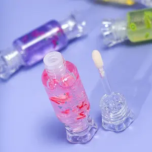 Kualitas Bagus kreatif warna lucu tahan air tahan lama buatan tangan kit lip gloss untuk anak-anak lip gloss anak