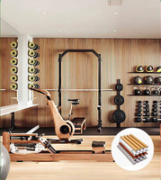 Décoration intérieure en bois moderne Panneau de fond Inodore Respectueux de l'environnement Accessoires gratuits pour chambre à coucher Salon