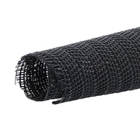 Funda de Cable negra, organizador para escritorio, PC, TV, ordenador, cubierta protectora de Cable, gestión de Cable para el hogar y la Oficina