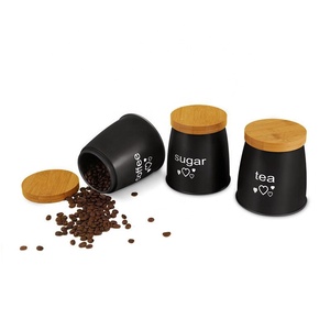 Household Storage tank with Natural Bamboo and Wood Lid sealed Preservation Price Low Wholesale <strong>Coal</strong> Storage <strong>Bin</strong> - Product Image 3