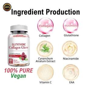 En Çok Satan Kadınlar İçin Kolajen ve Glutatyon İçeren Çoklu Vitaminli Sakızlar 60'lı Paket Cilt Aydınlatıcı Güzellik Takviyesi - Product Image 6