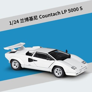 Venta caliente 1:24 escala Countach LP 5000 <span class=keywords><strong>S</strong></span> aleación Juguetes Coche modelo simulación Metal coche juguetes Diecast coche para niños adultos colección - Product Image 2