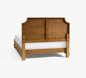 Cama Matrimonial de Madera Maciza Estilo Francés Vintage, Cama Americana de Mediados de Siglo de Alta Gama, Cama Nupcial, Cama Windsor, Cama Princesa - Product Image 4