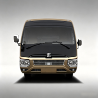 TENGLONG, fabricant chinois, autocar interurbain diesel de 7,2 mètres avec sièges confortables et climatisation