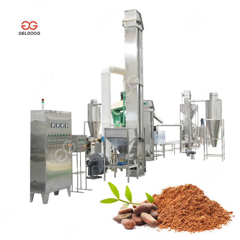 Industrial Cocoa Bean and Nuts Processing