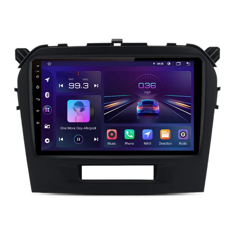 Preço de atacado Junsun Car DVD Player Para Suzuki Vitara 4 Rádio de carro Android Para Suzuki Vitara 4 2014-2021 Navegação Autoradio