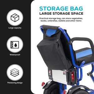 Scooter de Movilidad Eléctrico Plegable y Portátil de 3 Ruedas de Aleación de Aluminio para Adultos - Product Image 6