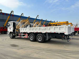 FAW 6X4 8 tonnes camion spécial Van boîte à <span class=keywords><strong>benne</strong></span> basculante lourde 15 tonnes 10 roues <span class=keywords><strong>grue</strong></span> mobile 12 tonnes <span class=keywords><strong>grue</strong></span> montée sur camion avec bras droit - Product Image 4