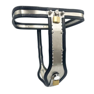 Zwarte Keizer Nieuwe Stijl Sm Roestvrijstalen Vrouwelijke Kuisheidsgordel Groothandel In Producten Voor Volwassenen Groothandel In Kuisheidsgordels Voor Vrouwen - Product Image 1