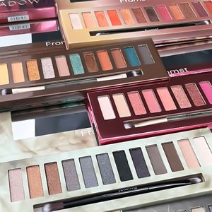 Paleta de Sombras de <span class=keywords><strong>Ojos</strong></span> de 12 Colores del Fabricante, Tonos Tierra Mate Brillantes <span class=keywords><strong>para</strong></span> Looks Ahumados, Paleta de Sombras de <span class=keywords><strong>Ojos</strong></span> con Brillo Personalizada - Product Image 4