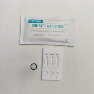 Feline 4 Way Test FPV FCOV FHV FCV AG Combo Test Kit para gato - Product Image 2