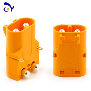 Newly AMASS LCB40PW Male DC Power <strong>Connector</strong> 2pin Brass Plug 60A 600V IP40 for Lithium <strong>Batteries</strong> - Product Image 3