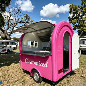 Carrito de Comida Comercial de Acero Inoxidable para Puesto de Venta Ambulante - Product Image 1