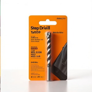Step Drill Bit Ta1059 Hss <b>Nitrided</b> Through Hole 3 Flat Shanks Din338 Hss Co Drill Bits - Product Image 2
