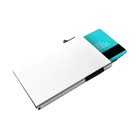 Dompet Tipis TOYFID Brand RFID Push Button Pop up Card Holder Dengan Hak Paten