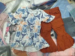 Ropa Infantil Nueva en Existencia, <span class=keywords><strong>Camisetas</strong></span> de Verano para Niños, Pantalones Cortos, Vestidos para Niñas, Envío Aleatorio - Product Image 2