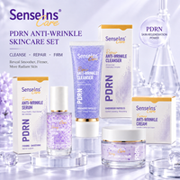 Fabricant OEM ODM de produits de beauté pour femmes, ensembles de soins de la peau naturels et biologiques, ensembles de soins de la peau anti-rides micro-encapsulés PDRN